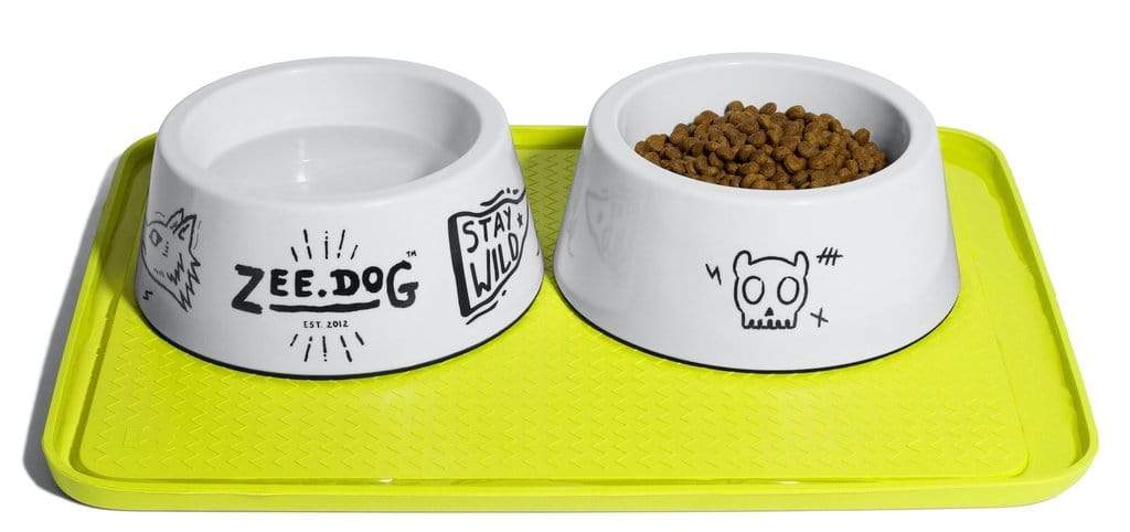 ZeeDog Bowls & Feeders Zee Mat Lime