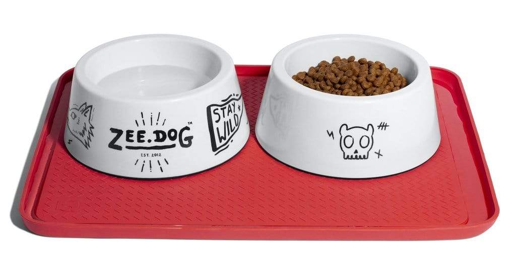 ZeeDog Bowls & Feeders Zee Mat Coral