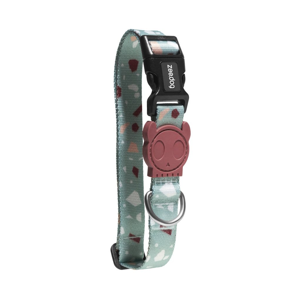 ZeeDog Collars Collar para perros Terrazo Green