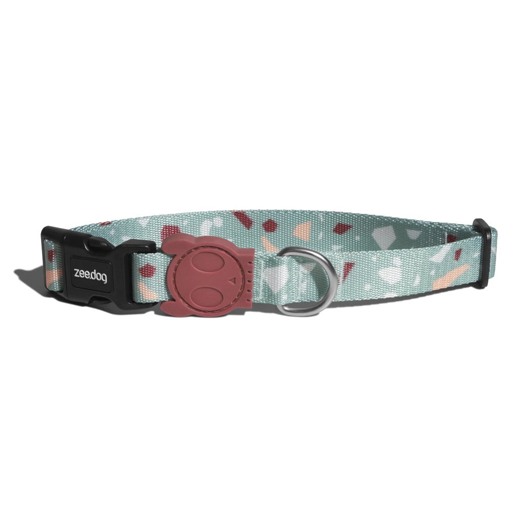 ZeeDog Collars Collar para perros Terrazo Green