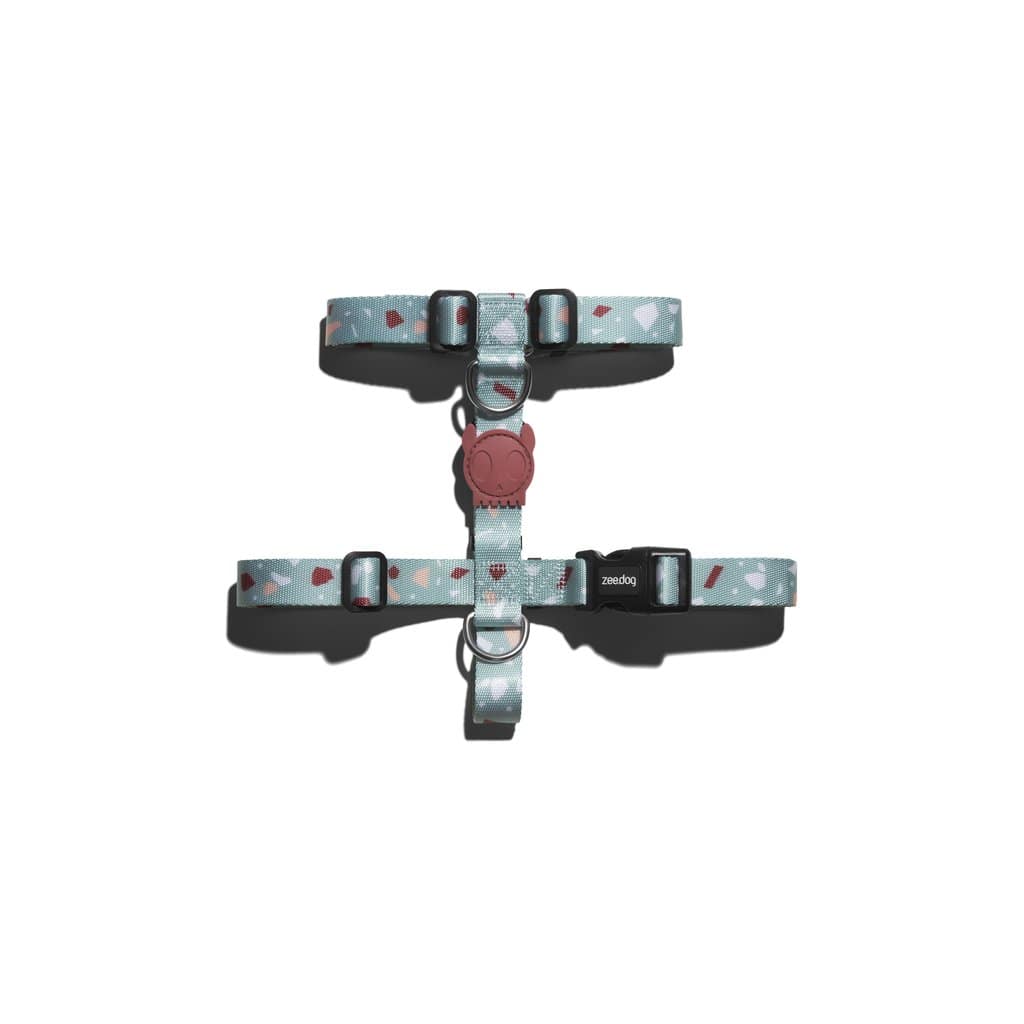 ZeeDog Harnesses H-Harness para perros Terrazo Green