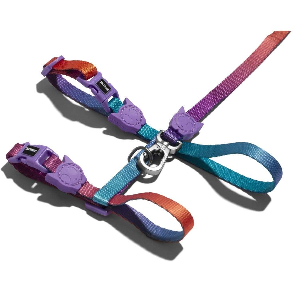 ZeeDog Harnesses Juego Harness + Correa "Wave" para Gatos