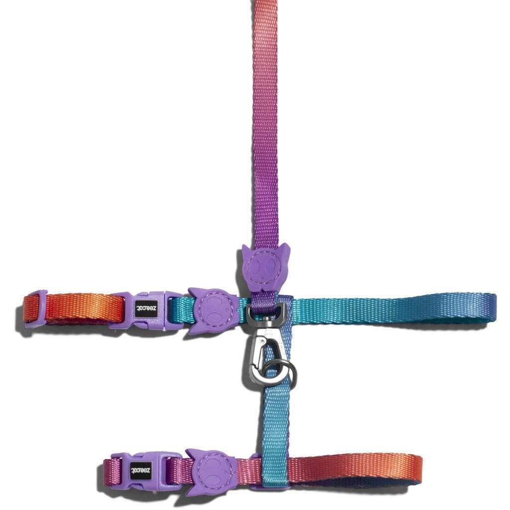 ZeeDog Harnesses Juego Harness + Correa "Wave" para Gatos