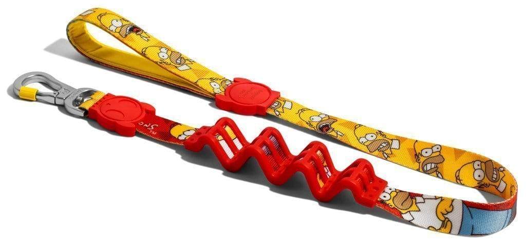 ZeeDog Ruff Leashes Small Correa "Ruff Leash" para perros Homer Simpson